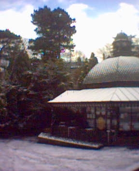 Picture of the Magnesia Well in the Snow, Valley Gardens, Harrogate